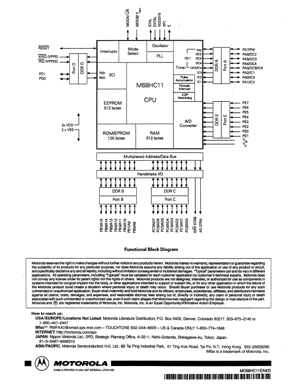 MC68HC11EA9