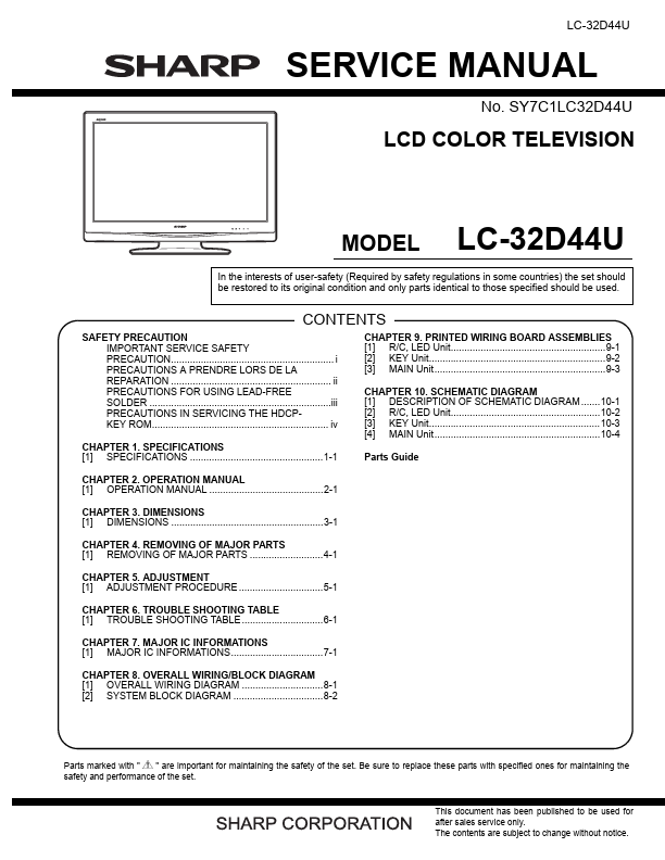 LC-32D44U