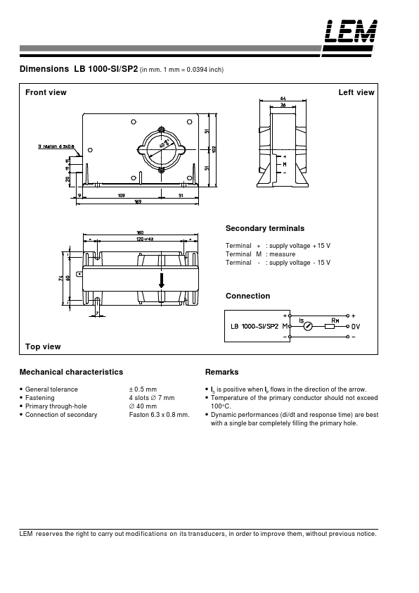 LB1000-SI