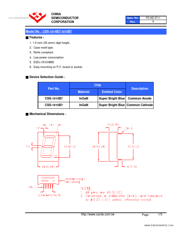 CSS-1014B7