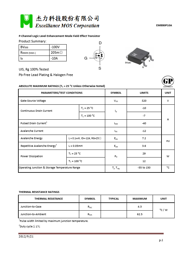 EMBB0P10A