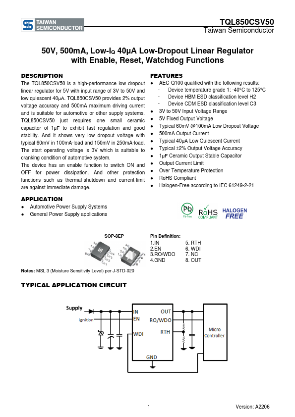 TQL850CSV50