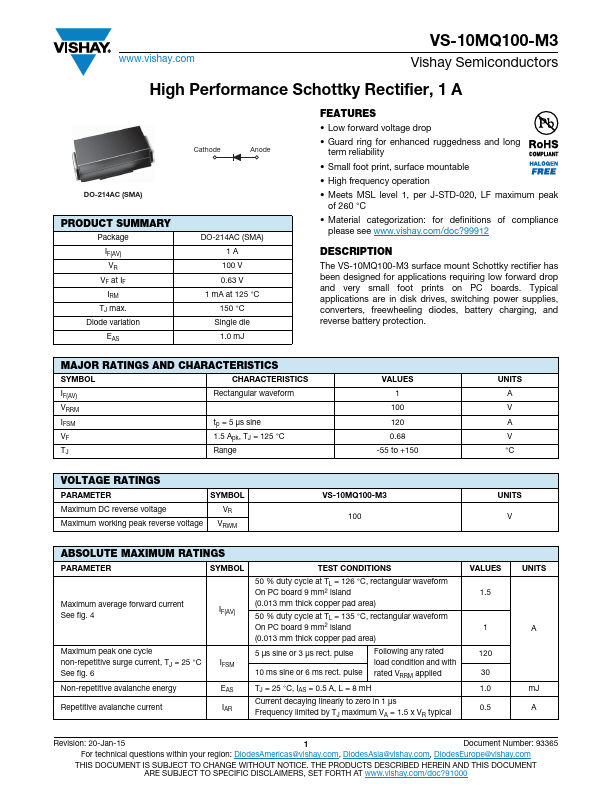 VS-10MQ100-M3