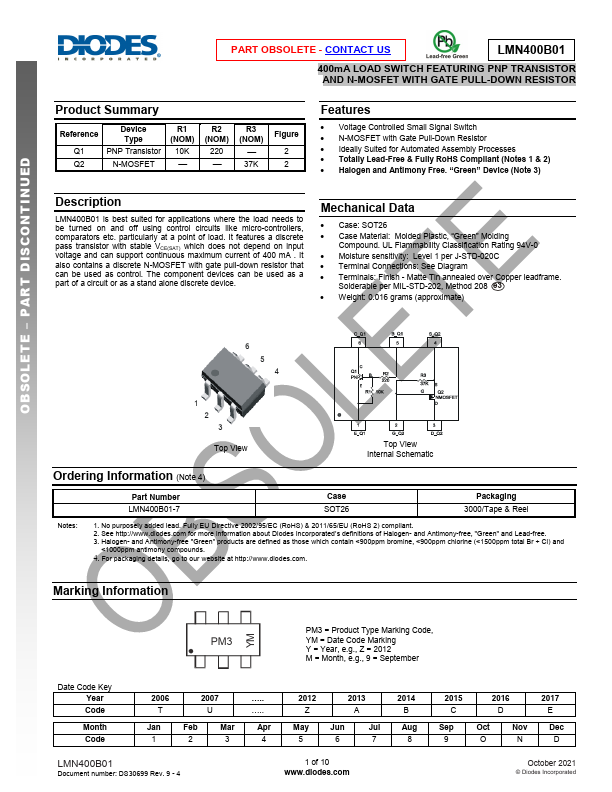 LMN400B01 Datasheet Preview