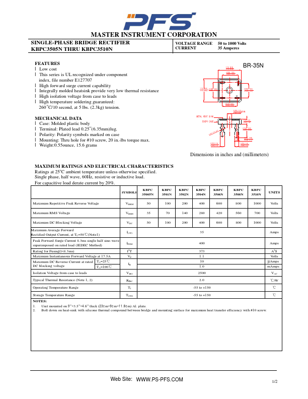 KBPC3502N