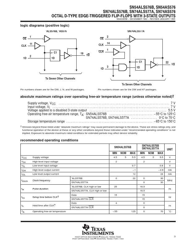 SN74AS576