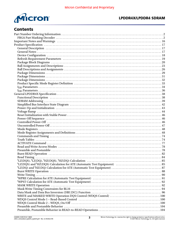 datasheet Preview Page 3