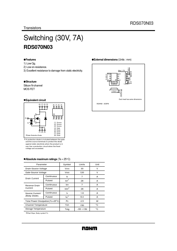 RDS070N03