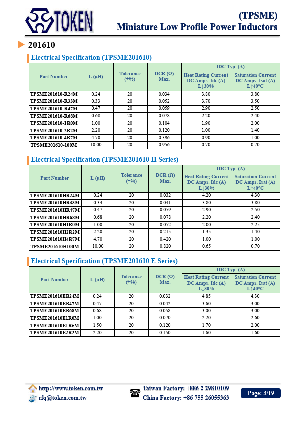 TPSME3012