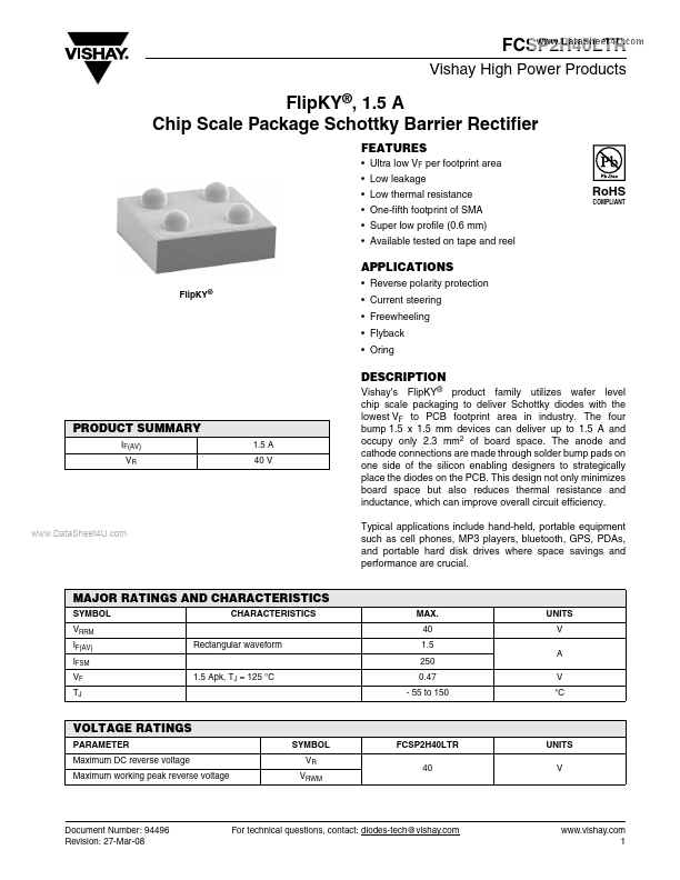 FCSP2H40LTR