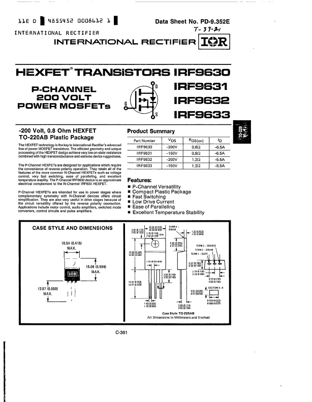 IRF9631