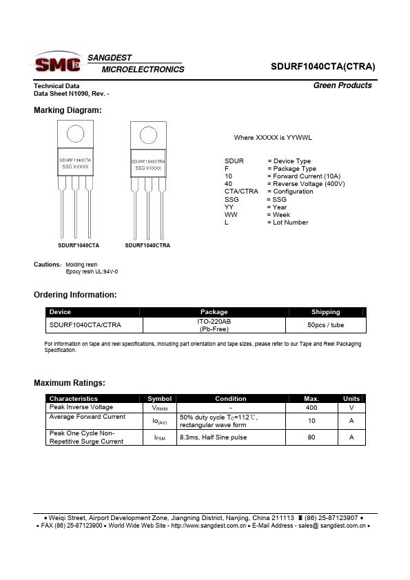 SDURF1040CTRA