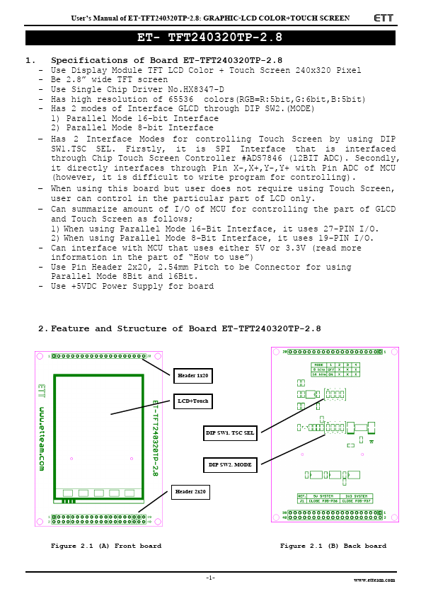 ET-TFT240320TP-2.8