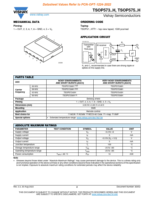 TSOP57340H