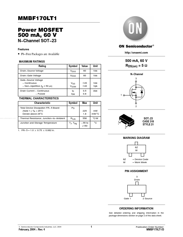 MMBF170LT1