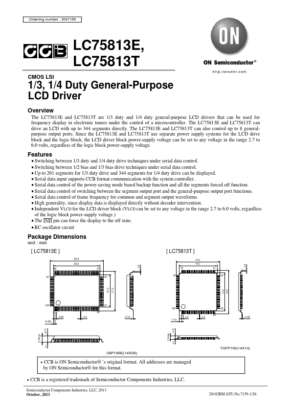 LC75813E