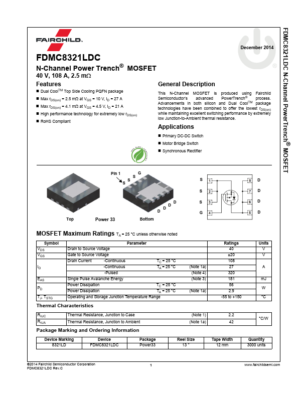 FDMC8321LDC