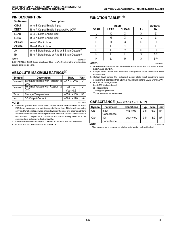 IDT74FCT16501AT