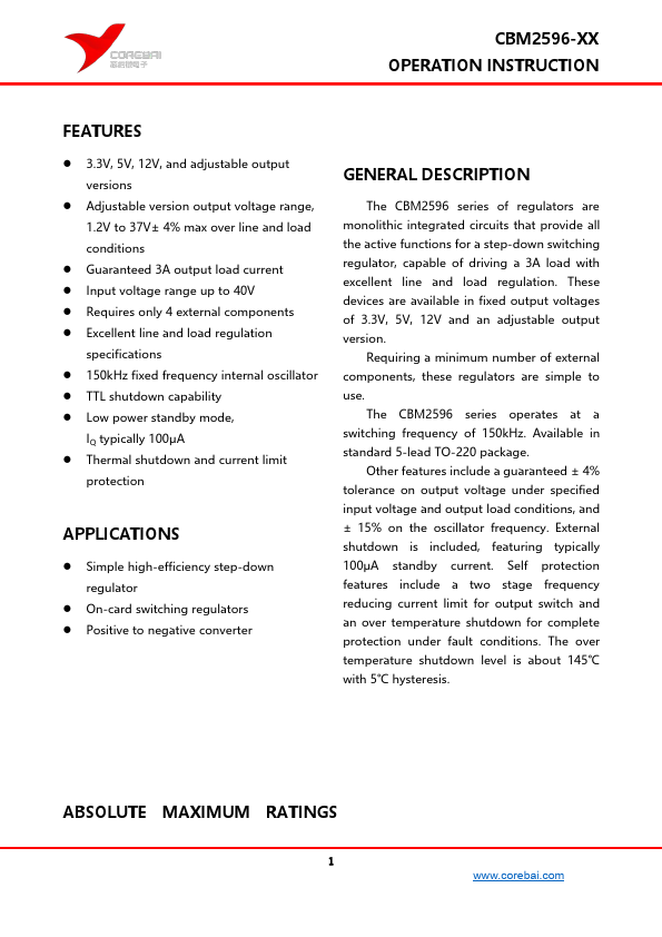 CBM2596-12 Datasheet Preview
