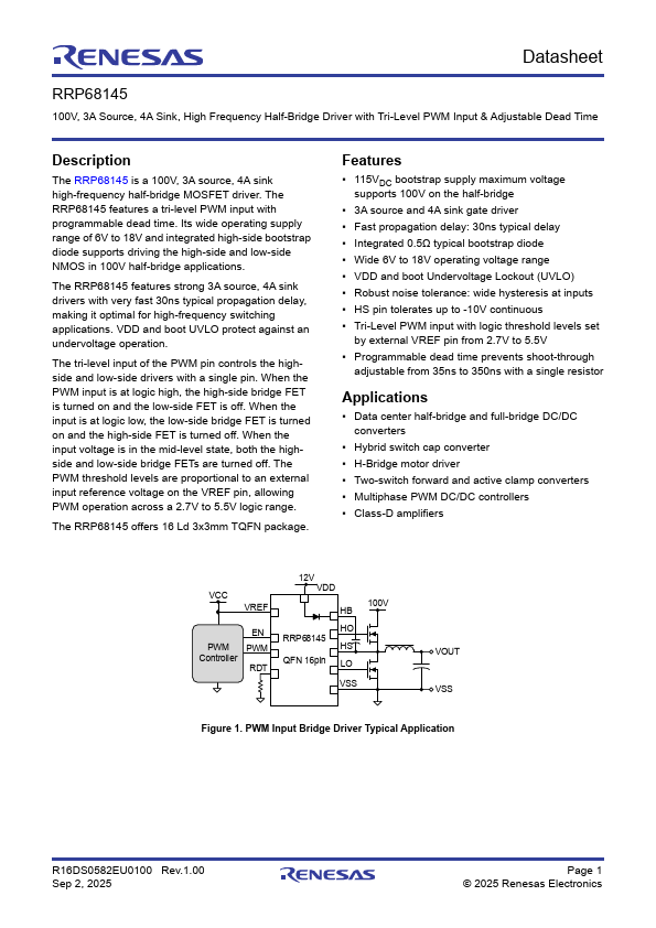 RRP68145 Datasheet Preview