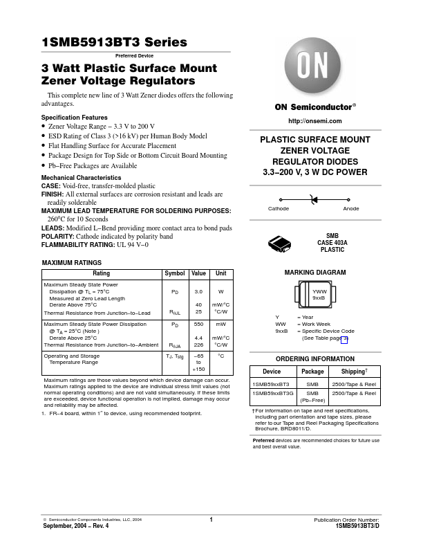 1SMB5939BT3