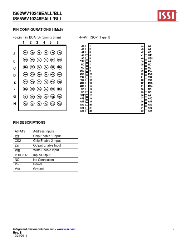 IS62WV10248EBLL