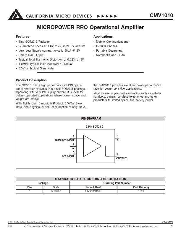 CMV1010