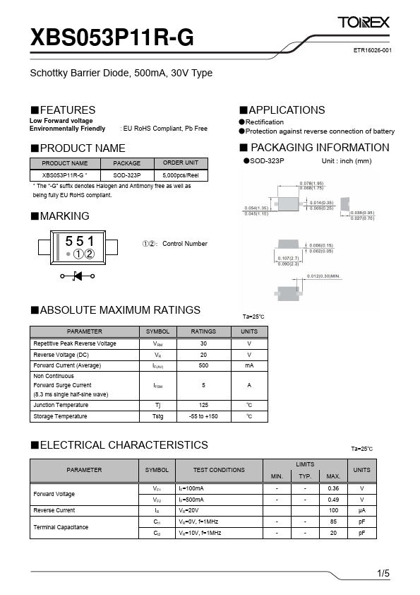 XBS053P11R-G