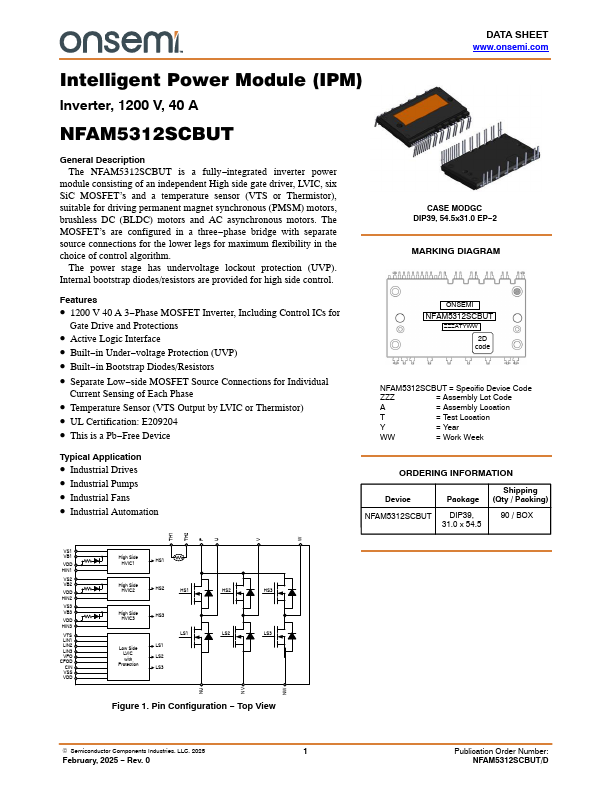 NFAM5312SCBUT Datasheet Preview