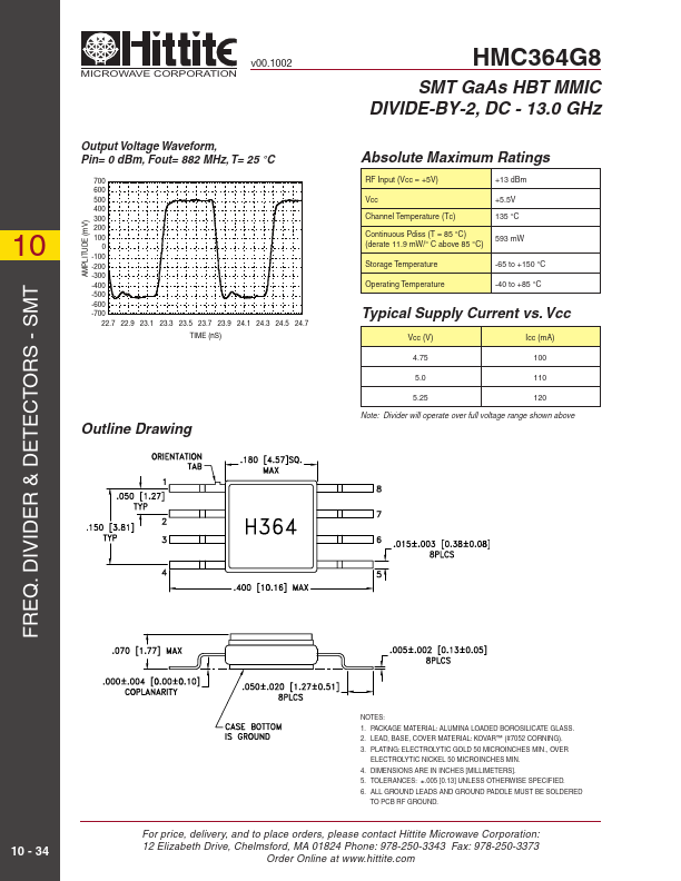 HMC364G8