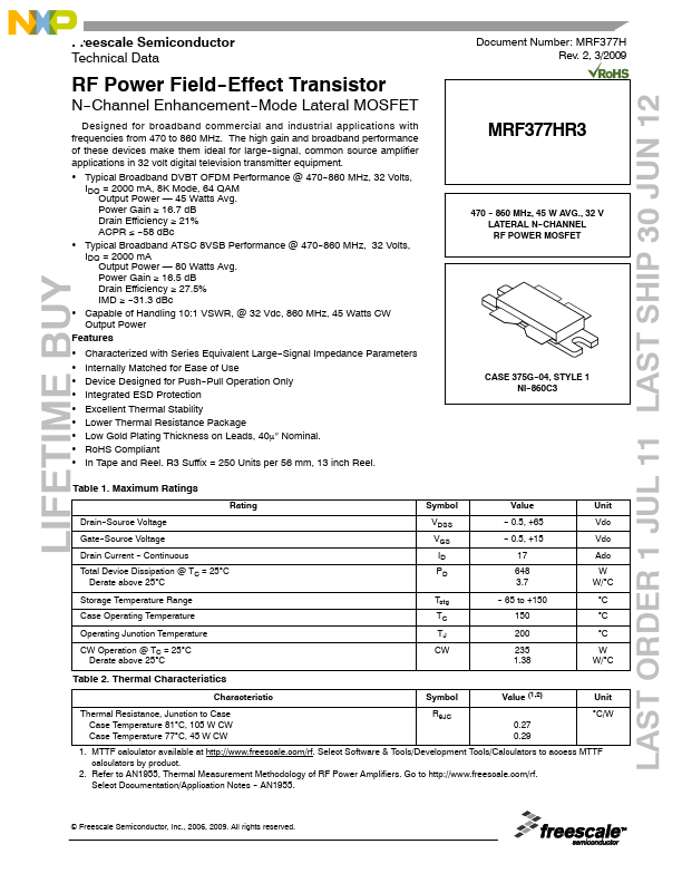 MRF377HR5