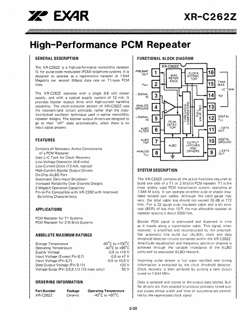 XR-C262Z