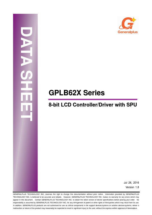 GPLB62100UA