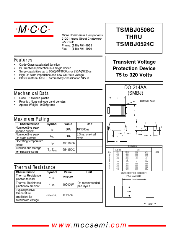 TSMBJ0522C