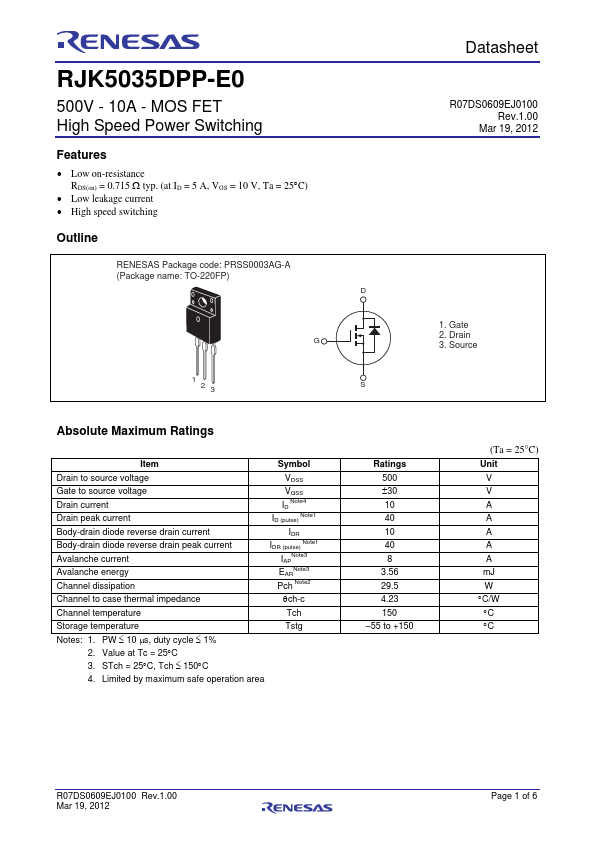 RJK5035DPP-E0