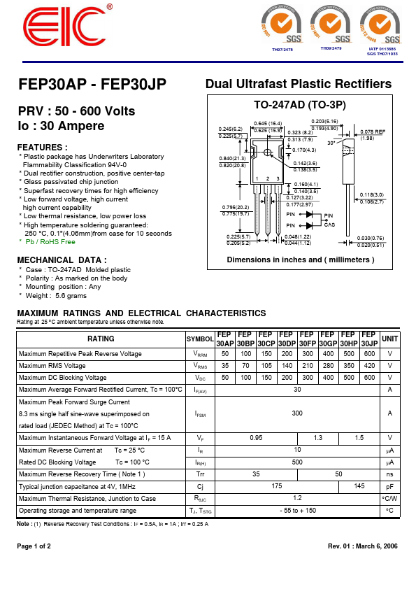 FEP30FP