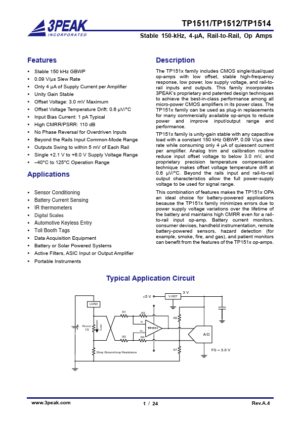 TP1514 Datasheet Preview