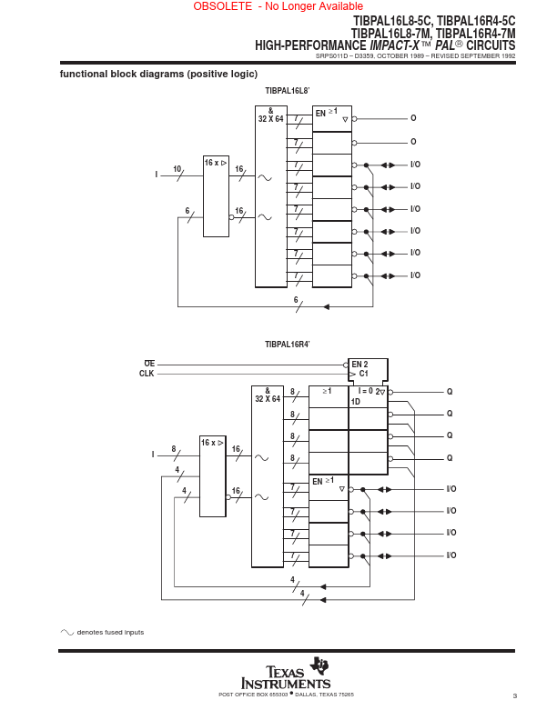 TIBPAL16L8-7M