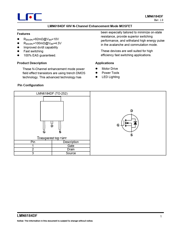 LMN6184DF Datasheet Preview