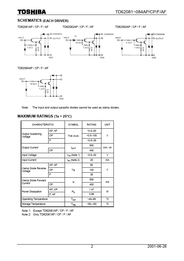 TD62082CP