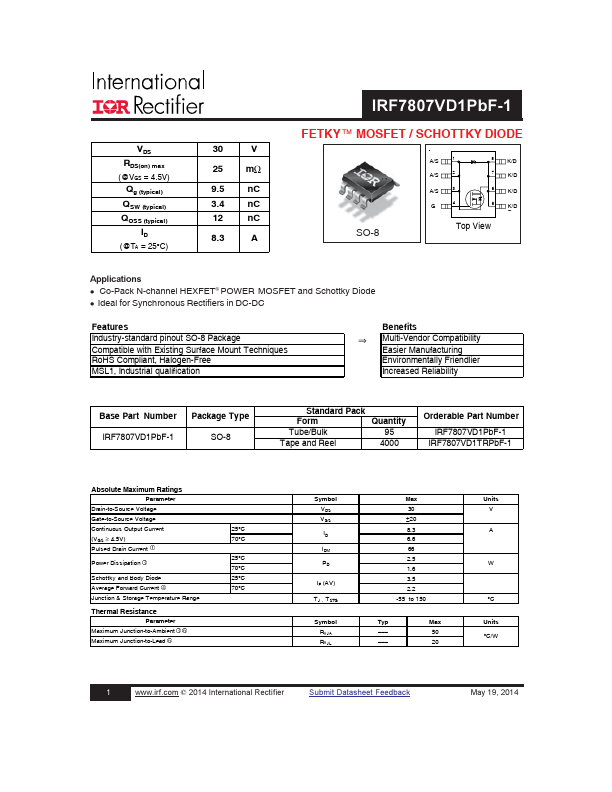 IRF7807VD1PBF-1