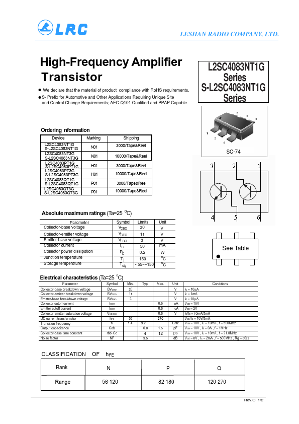 L2SC4083PT3G