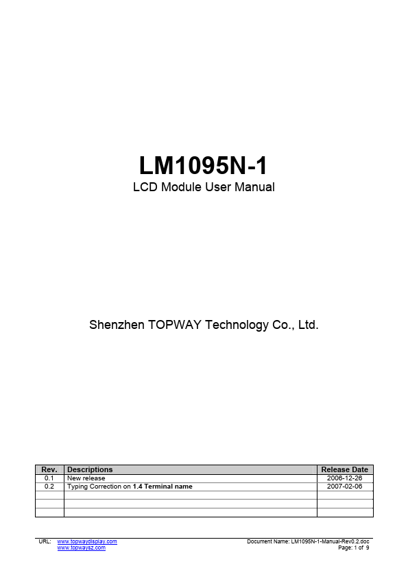 LM1095N-1