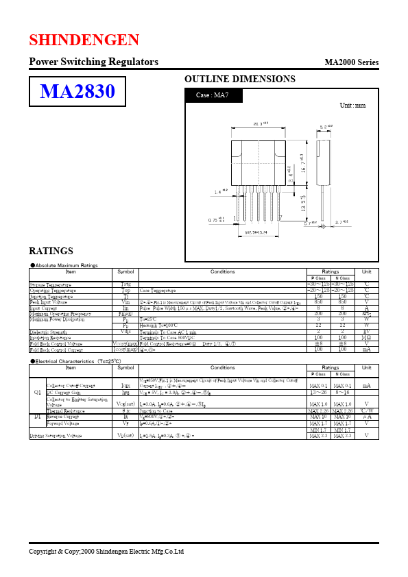 MA2830