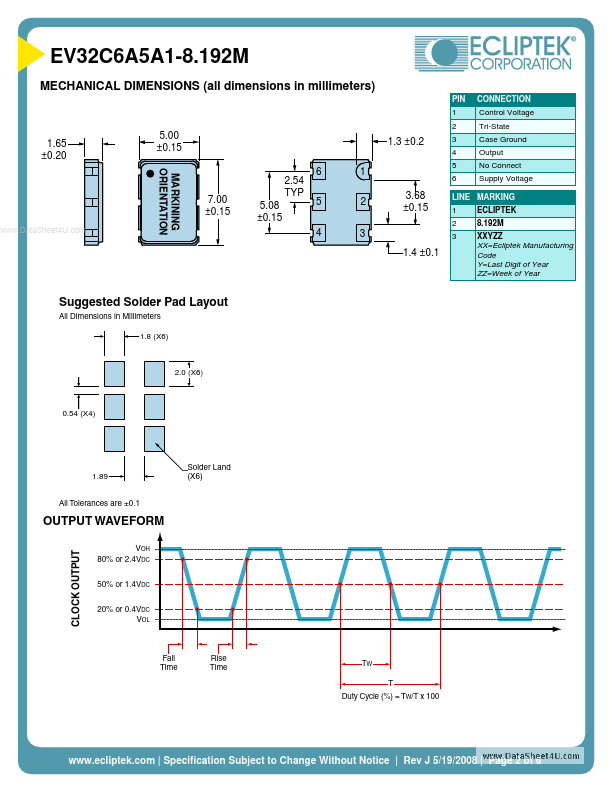 EV32C6A5A1-8.192M