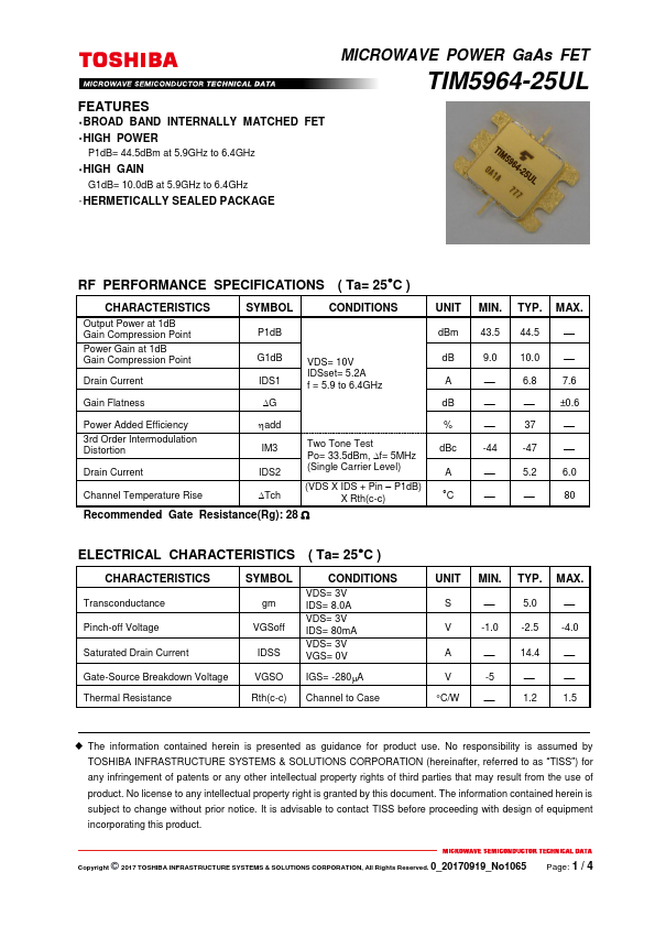 TIM5964-25UL