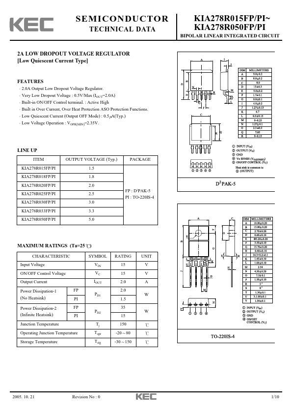 KIA278R025FP