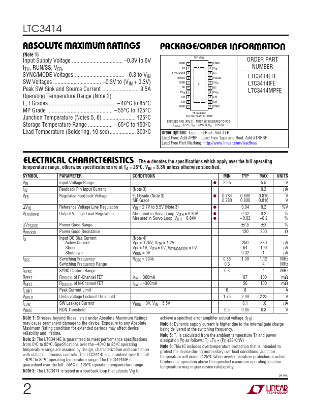 LTC3414