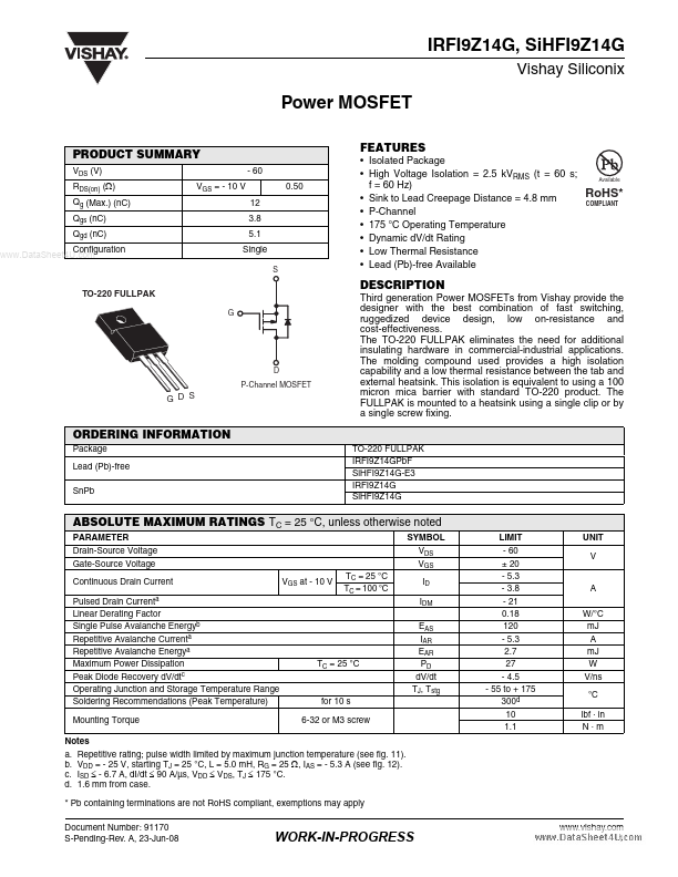 SiHFI9Z14G