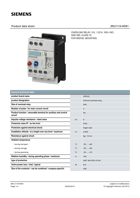 3RU1116-0KB1